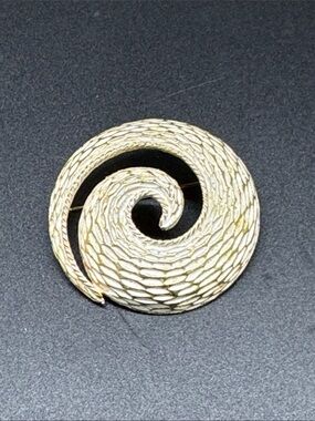 Emmons Vintage Spiral Brooch